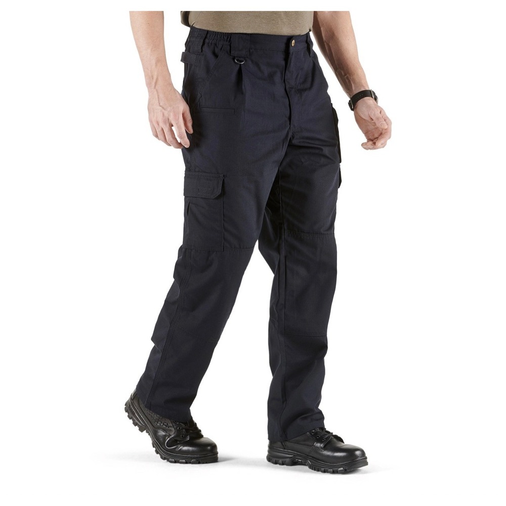 5.11 Tactical Taclite Pro Pants Mens 40x30 Black Ripstop Cargo Work Trousers - Picture 1 of 8